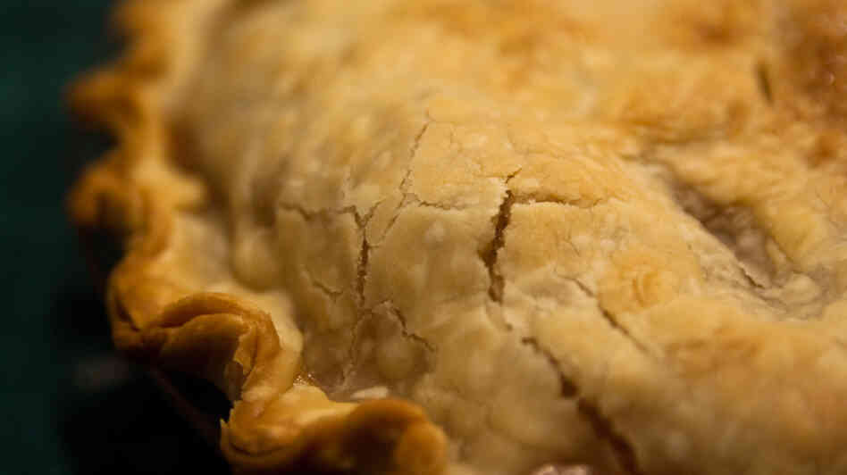 Could you taste the lard in a freshly-baked crust?