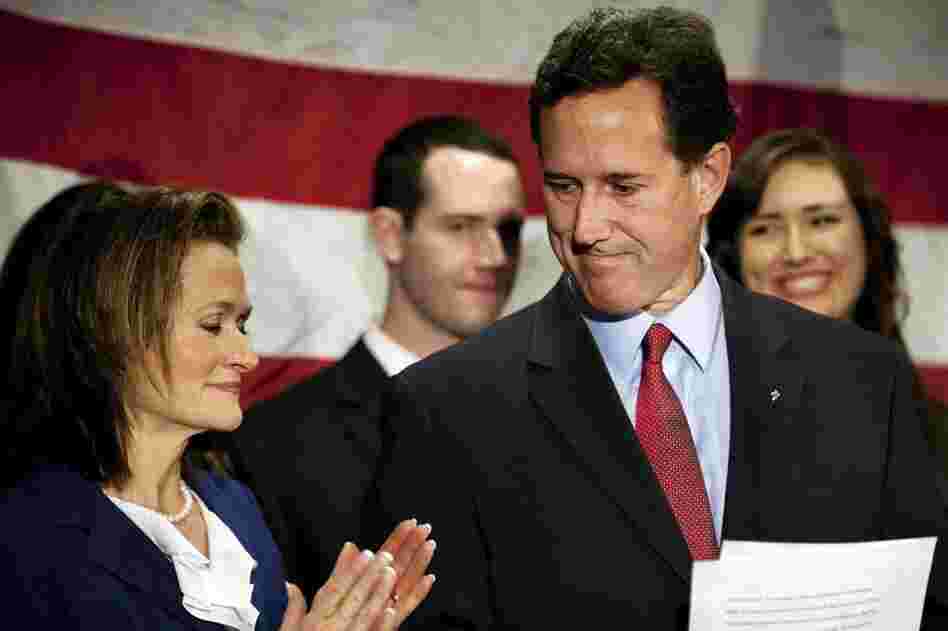 RICK SANTORUMAnnouncement: April 10, 2012With the delegate math stacked against him and his 3-year-old daughter in the hospital over Easter weekend, the former Pennsylvania senator huddled with his family at the kitchen table where his candidacy began and decided to end his White House bid. The campaign has been "miracle after miracle," he said in a speech in Gett...