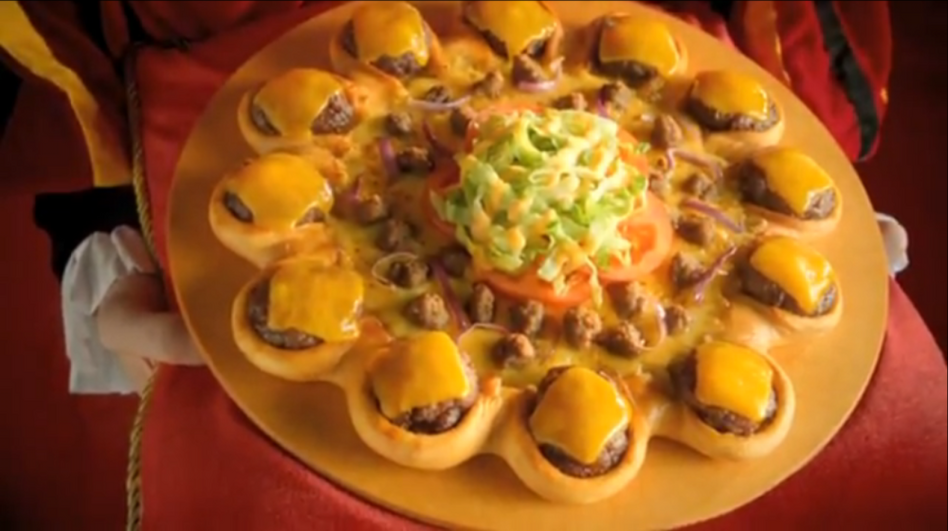 The new Crown Crust Pizza from Pizza Hut