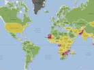 Premature births are lowest in countries that are green. Red signals those with the worst problems. Premature births are lowest in countries that are green. Red signals those with the worst problems.