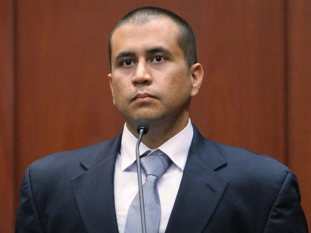 George Zimmerman during his bond hearing in a Seminole County, Fla., courtroom on April 20.