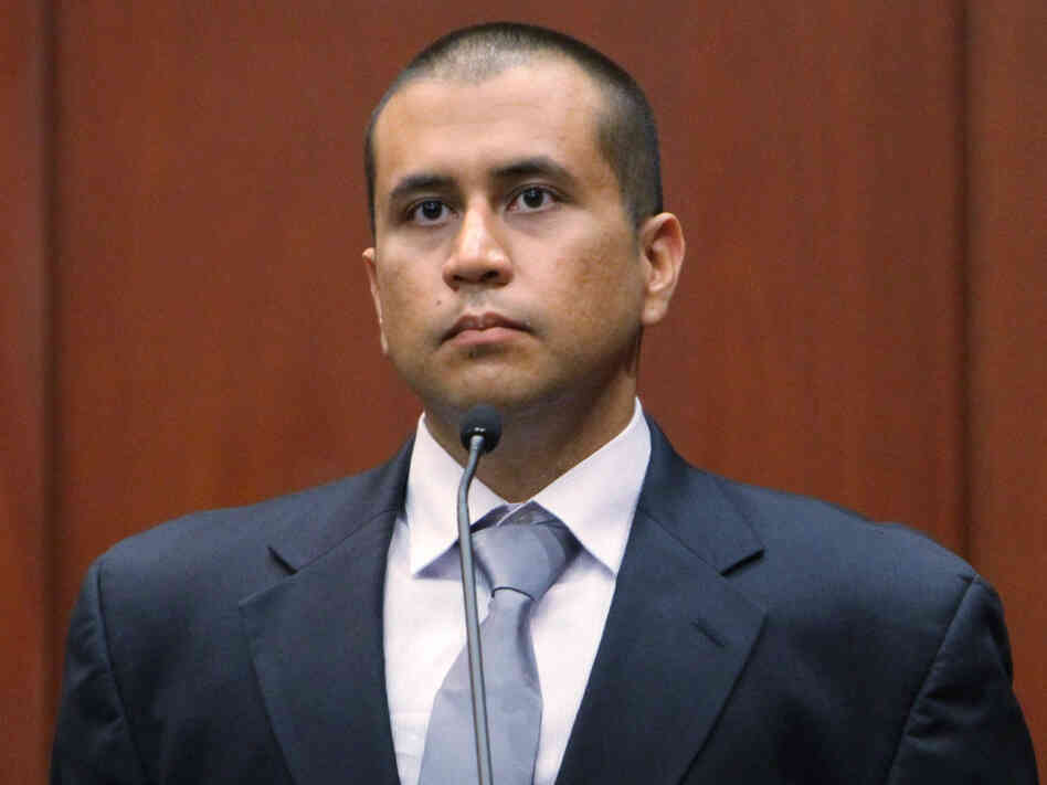 George Zimmerman during his bond hearing in a Seminole County, Fla., courtroom on April 20.