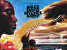 The cover art for Davis' Bitches Brew, which changed Martinez's mind about jazz fusion