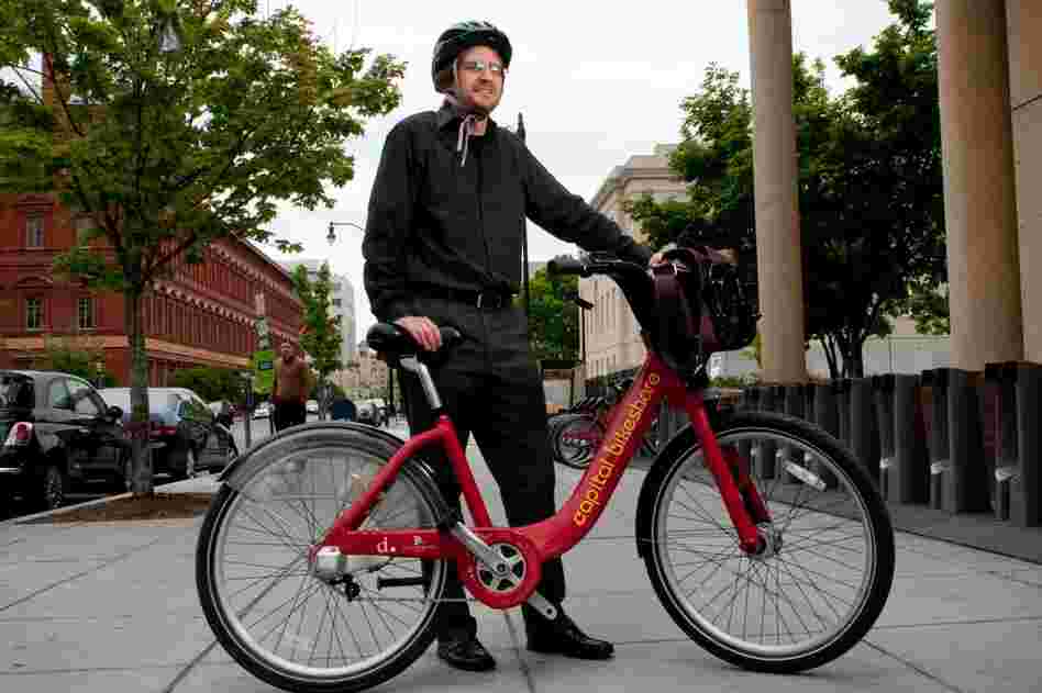 Jason Lee, a government analyst, says he wears his helmet nine times out of 10. "My wife gets very angry when I leave the house without a helmet," Lee says.