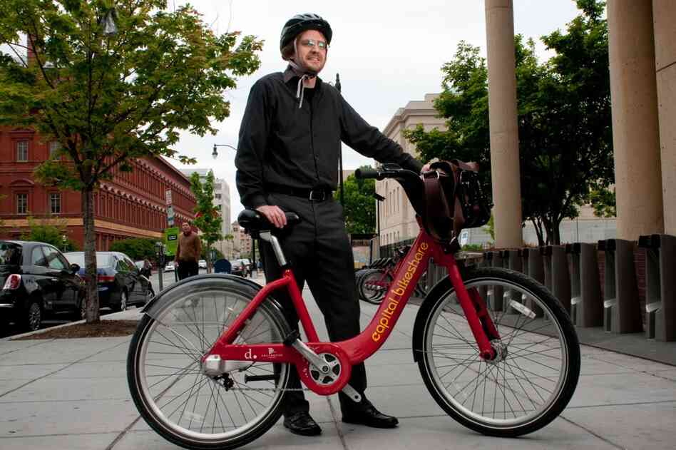 Jason Lee, a government analyst, says he wears his helmet nine times out of 10. "My wife gets very angry when I leave the house without a helmet," Lee says.