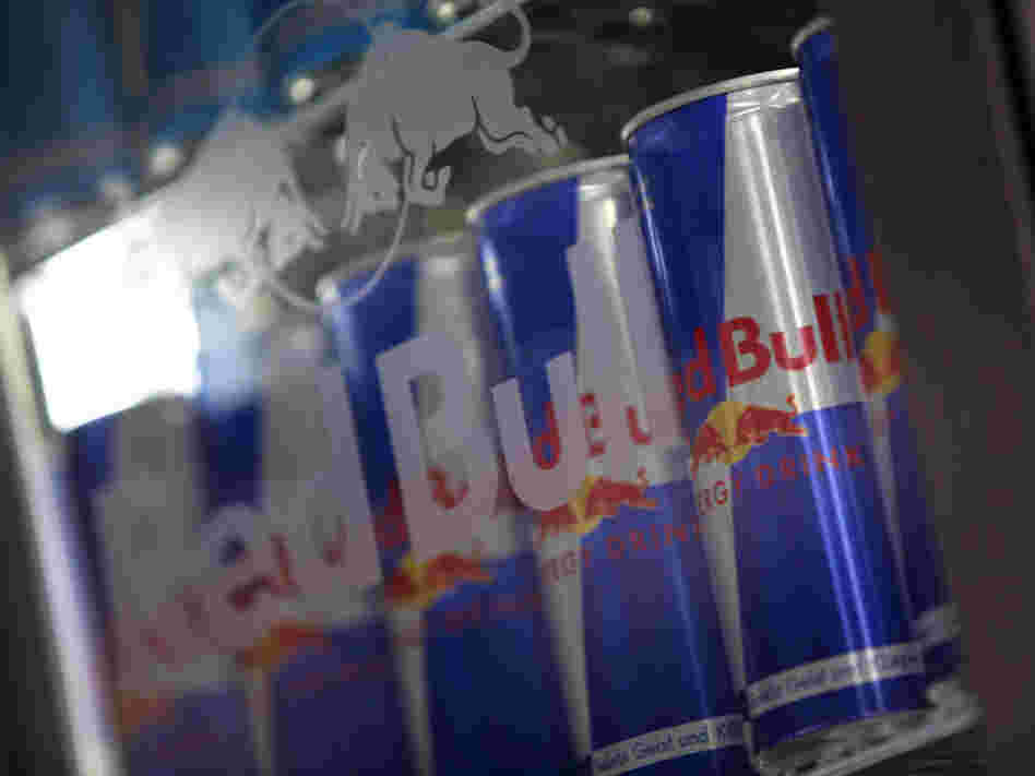 Drinks like Red Bull contain citric acid, which can strip away the enamel that protects teeth from decay. Drinks like Red Bull contain citric acid, which can strip away the enamel that protects teeth from decay.