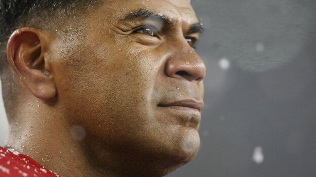 Junior Seau in 2009, when he played with the New England Patriots. (Getty Images)