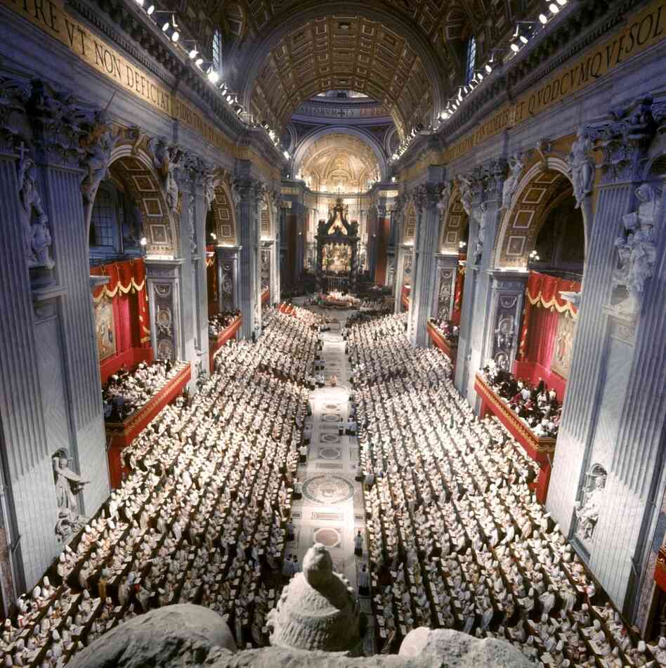 The Second Vatican Council opened in Rome on Oct. 11, 1962, under Pope John XXIII and concluded on Dec. 8, 1965, under Pope Paul VI. The Second Vatican Council opened in Rome on Oct. 11, 1962, under Pope John XXIII and concluded on Dec. 8, 1965, under Pope Paul VI.