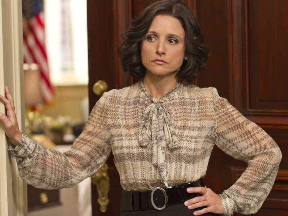 Julia Louis-Dreyfus plays a frustrated vice president in the new HBO comedy Veep.