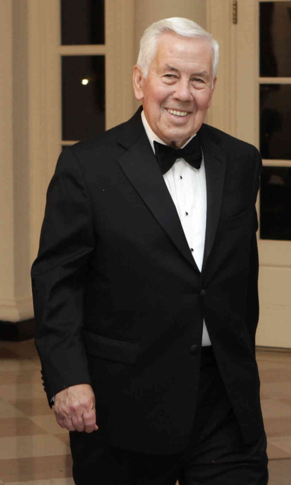 Sen. Richard Lugar, R-Ind., attends a state dinner at the White House on Oct. 13, 2011. Sen. Richard Lugar, R-Ind., attends a state dinner at the White House on Oct. 13, 2011.