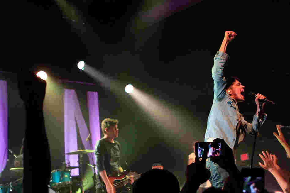 fun. perform at the 9:30 Club in Washington, D.C. on May 3, 2012.