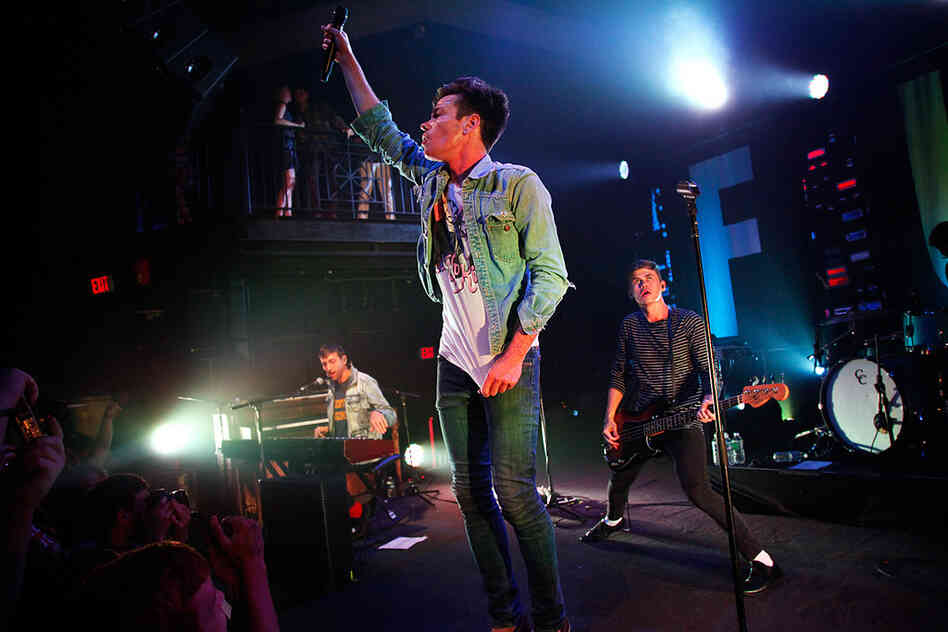 fun. perform at the 9:30 Club in Washington, D.C. on May 3, 2012.