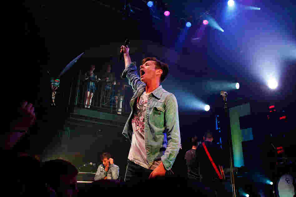 fun. perform at the 9:30 Club in Washington, D.C. on May 3, 2012.