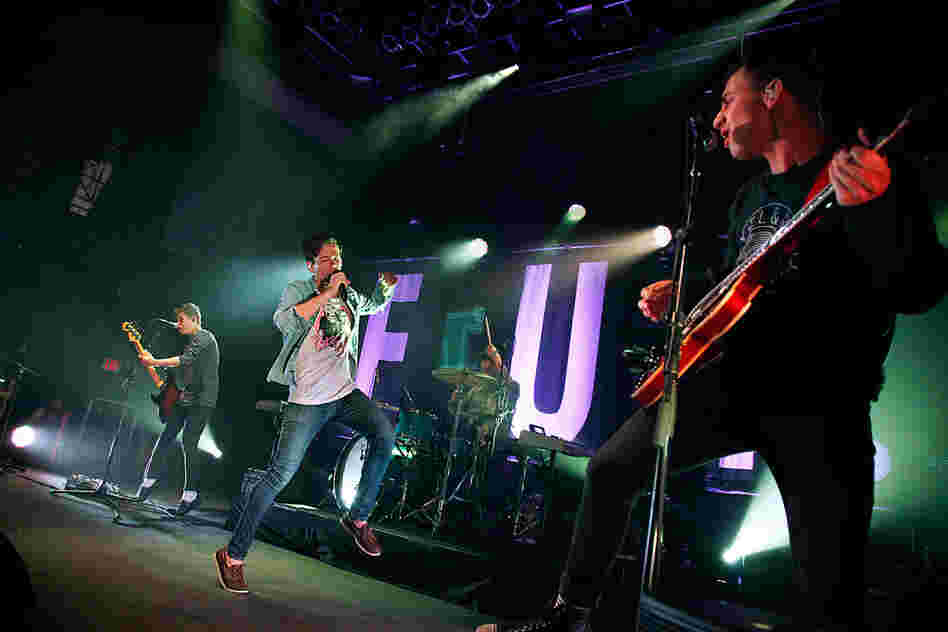 fun. perform at the 9:30 Club in Washington, D.C. on May 3, 2012.