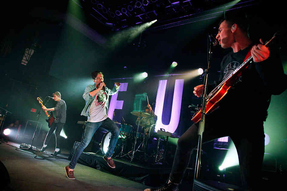 fun. perform at the 9:30 Club in Washington, D.C. on May 3, 2012.