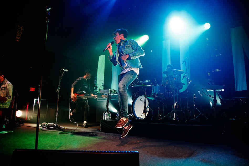 fun. perform at the 9:30 Club in Washington, D.C. on May 3, 2012.