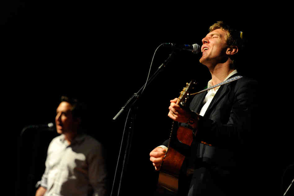 The band offered their audience a sneak peak at music from their upcoming release Heaven, which included the knockout "We Can't Be Beat."