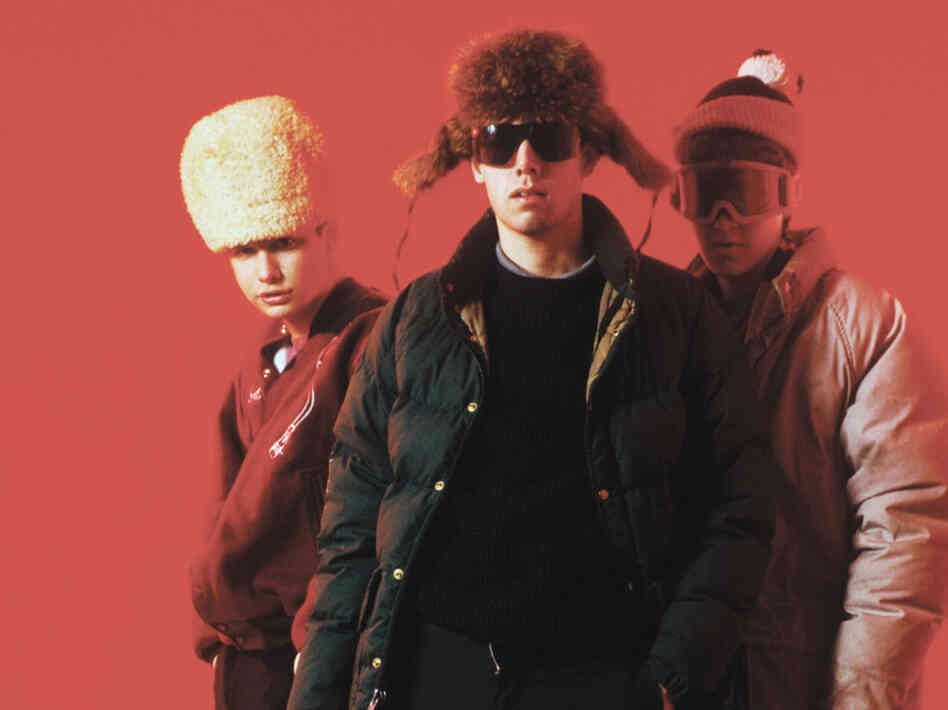 Adam Yauch (center), with Mike Diamond (right) and Adam Horovitz, in a photo from 1985, the year before the Beastie Boys' debut LP, Licensed to Ill, was released.