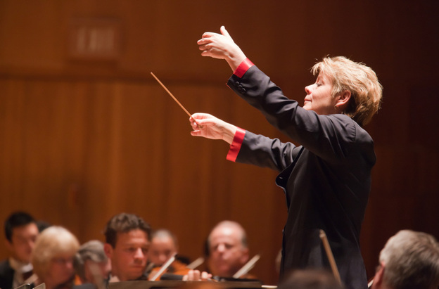 Marin Alsop will conduct the Baltimore Symphony in Edward Elgar's Symphony No. 1 May 10-13.