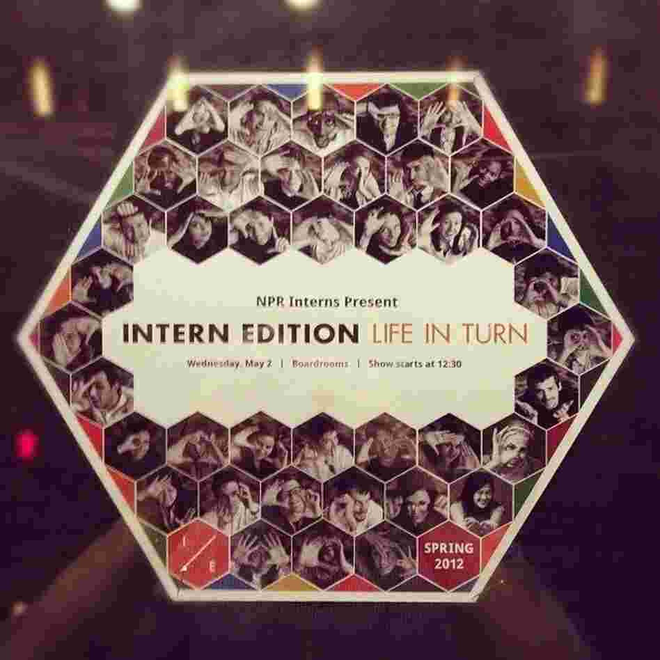 Intern Edition design and multimedia teams collaborated to create the "Intern Edition: Life in Turn" promotional posters.