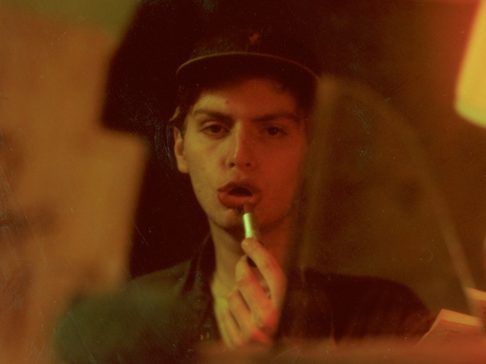 Mac DeMarco's "Baby's Wearing Blue Jeans" filters a lo-fi pop aesthetic through an eerie wash of glam.