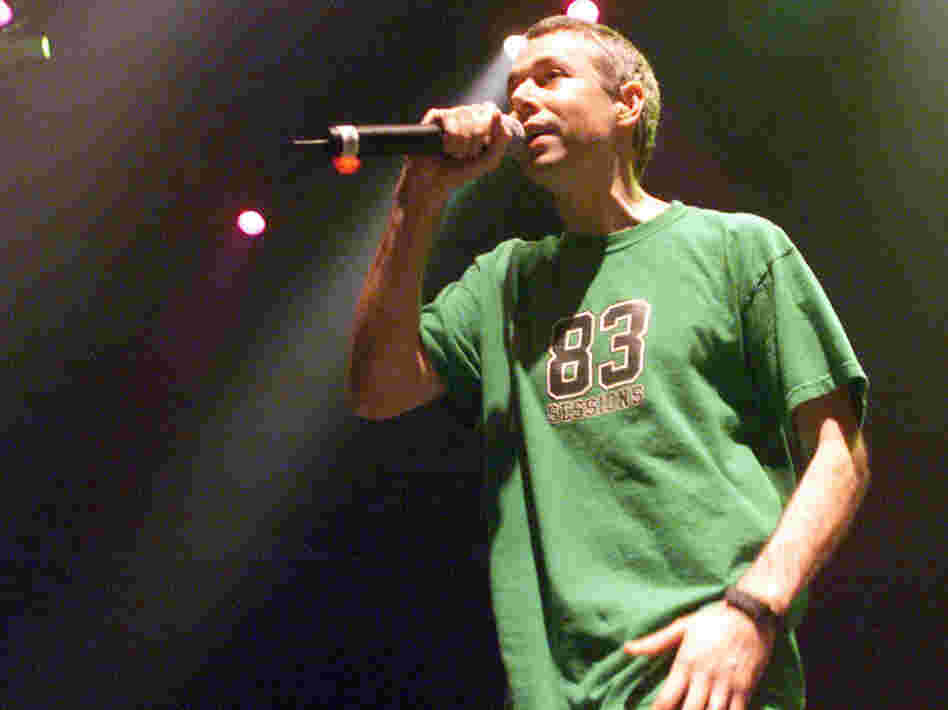 Adam Yauch of the Beastie Boys during a 2001 performance in New York City.