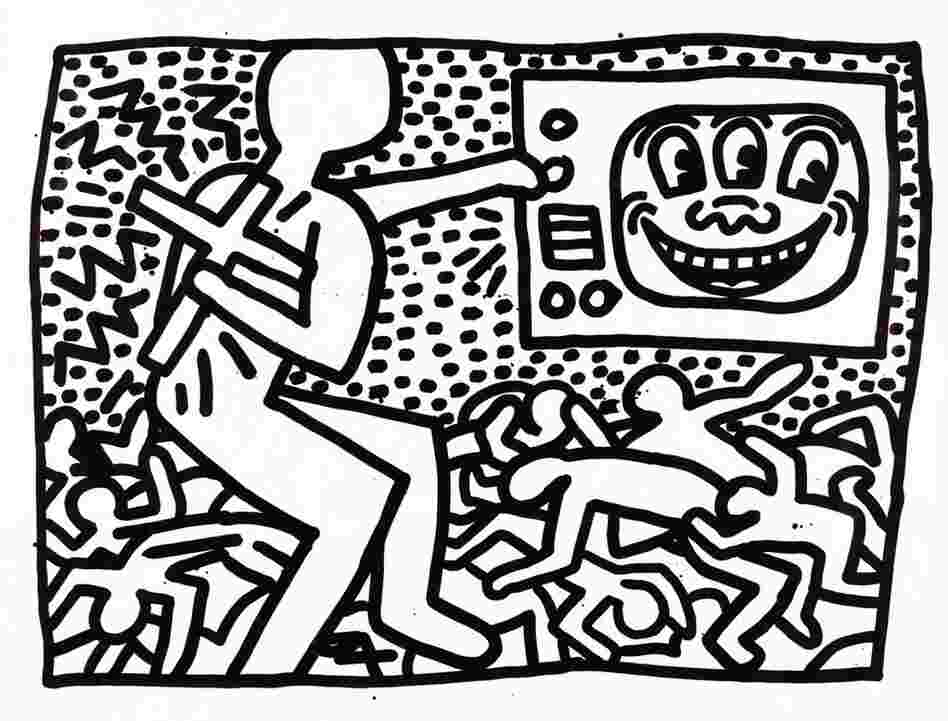 Untitled, 1981, Sumi ink on paper