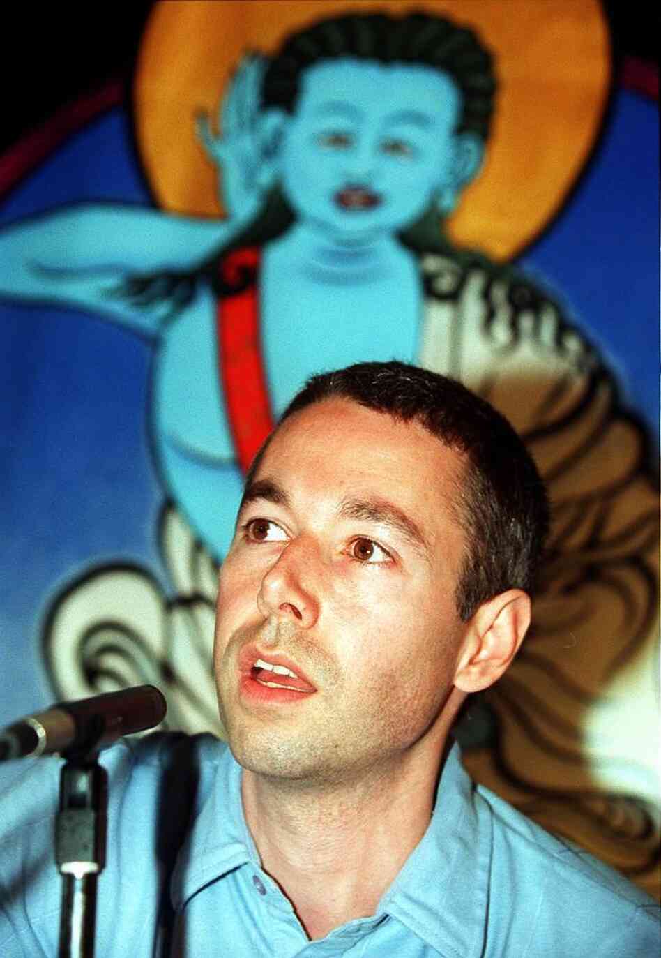 Adam Yauch speaks at a press conference before the 1998 edition of the Tibetan Freedom Concert in Washington, D.C. Adam Yauch speaks at a press conference before the 1998 edition of the Tibetan Freedom Concert in Washington, D.C.