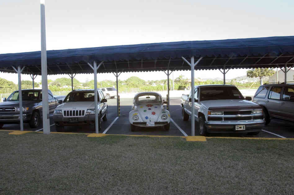 Parking Lot for Officers, Naval Station, 2006