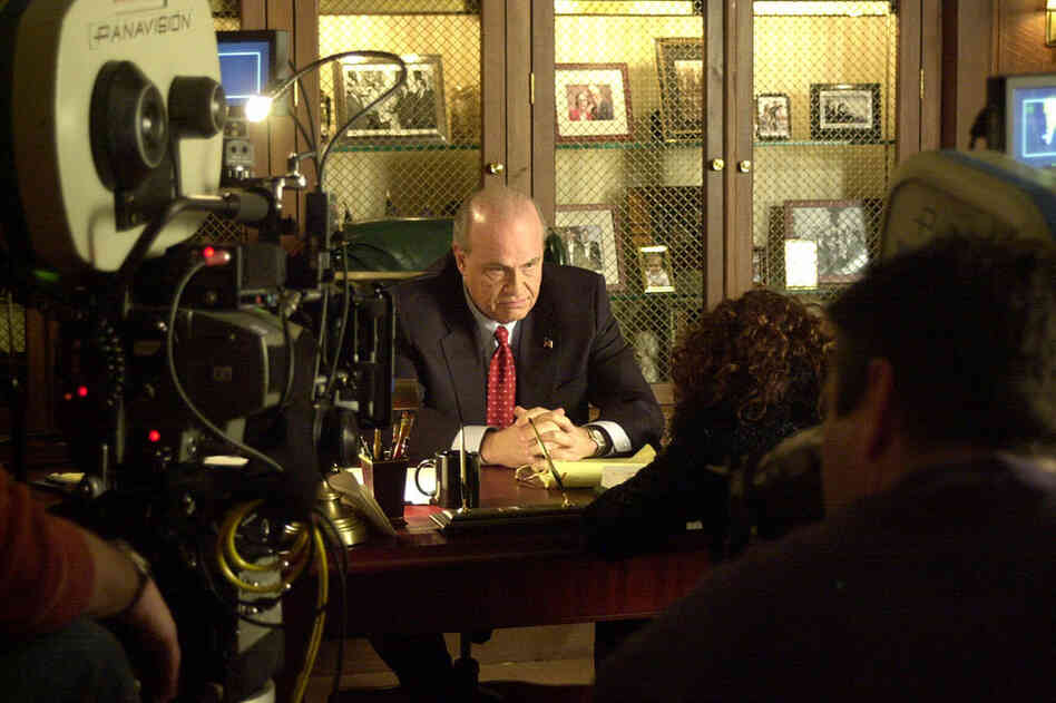 Former Sen. Fred Thompson, R-Tenn., 69, served in Congress from 1994 to 2003 before returning to acting. Here, he tapes a scene for the TV series  Law & Order. 
