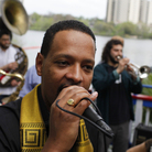 Debo Band performs in Austin, Texas, during South by Southwest. Debo Band performs in Austin, Texas, during South by Southwest.