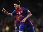 Lionel Messi of Barcelona during a match Saturday against RCD Espanyol. Lionel Messi of Barcelona during a match Saturday against RCD Espanyol.