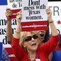 Protesters in San Antonio argue against efforts to cut Planned Parenthood from Texas' Women's Health Program in March. Protesters in San Antonio argue against efforts to cut Planned Parenthood from Texas' Women's Health Program in March.