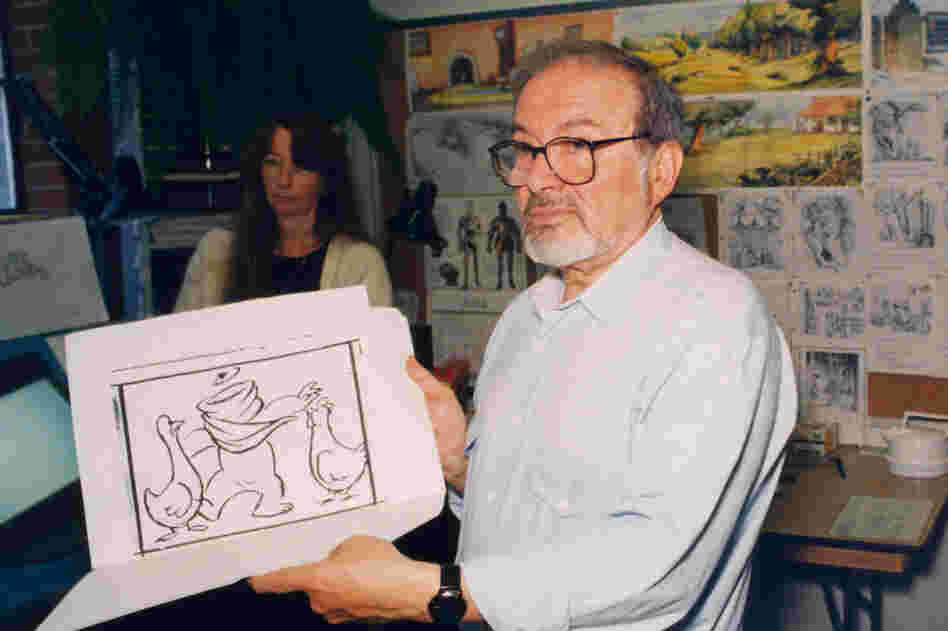 Sendak, pictured above in 1995, explained, "Children surviving childhood is my obsessive theme and my life's concern." 