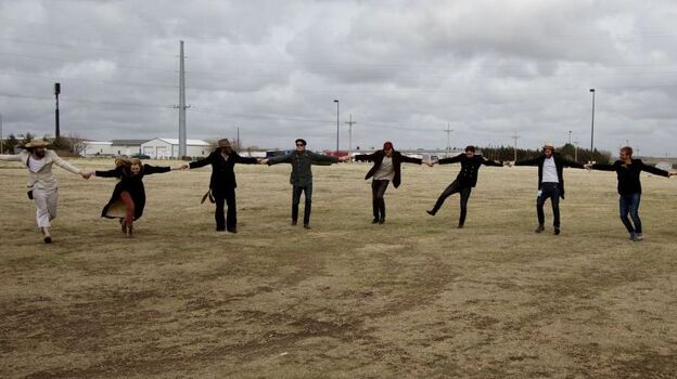 Edward Sharpe and the Magnetic Zeros' new album, Here, comes out May 29. (Courtesy of the artist)
