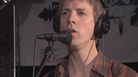 Jonathan Meiburg of Shearwater performs a studio session at WFUV in New York City. Jonathan Meiburg of Shearwater performs a studio session at WFUV in New York City.