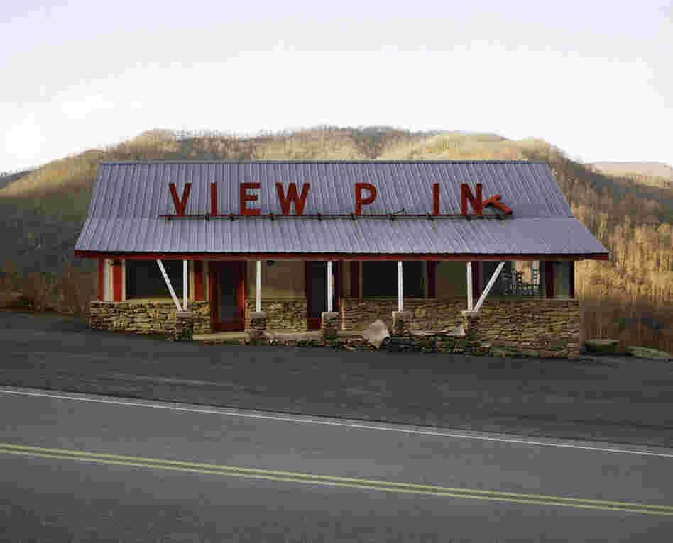 Cherokee, N.C., 2009. I love the little shops that pepper the windy, steep road that cuts through the city.
