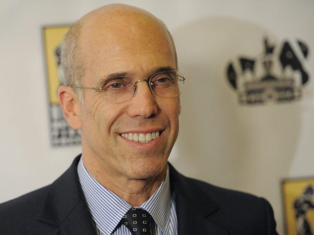Dreamworks Animation CEO Jeffrey Katzenberg, shown at CinemaCon 2012, has donated $2 million to the pro-Obama superPAC Priorities USA Action.