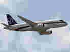 A Sukhoi Superjet 100 during a flight above the Paris Air Show on June 22, 2011. A Sukhoi Superjet 100 during a flight above the Paris Air Show on June 22, 2011.