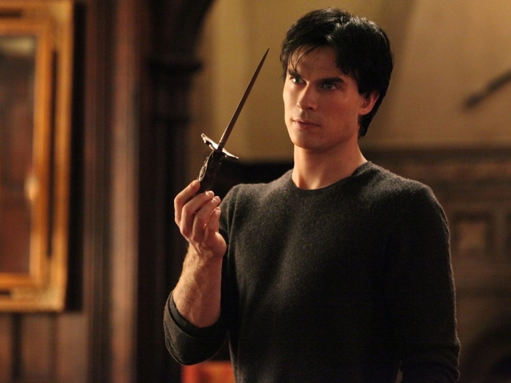 Ian Somerhalder plays the charming and dangerous Damon Salvatore on The Vampire Diaries, a gothic soap opera that shares some similarities with Dark Shadows.
