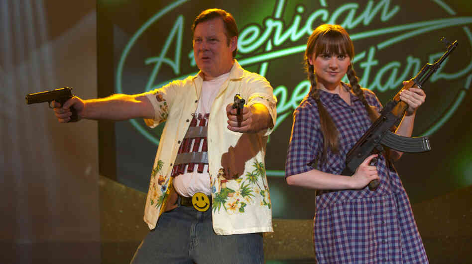 Turning depression and anger at his spiraling personal life outward, Frank (Joel Murray) — with sidekick Roxy (Tara Lynne Barr) — takes literal aim at the crasser forms of American pop culture. Turning depression and anger at his spiraling personal life outward, Frank (Joel Murray) — with sidekick Roxy (Tara Lynne Barr) — takes literal aim at the crasser forms of American pop culture.