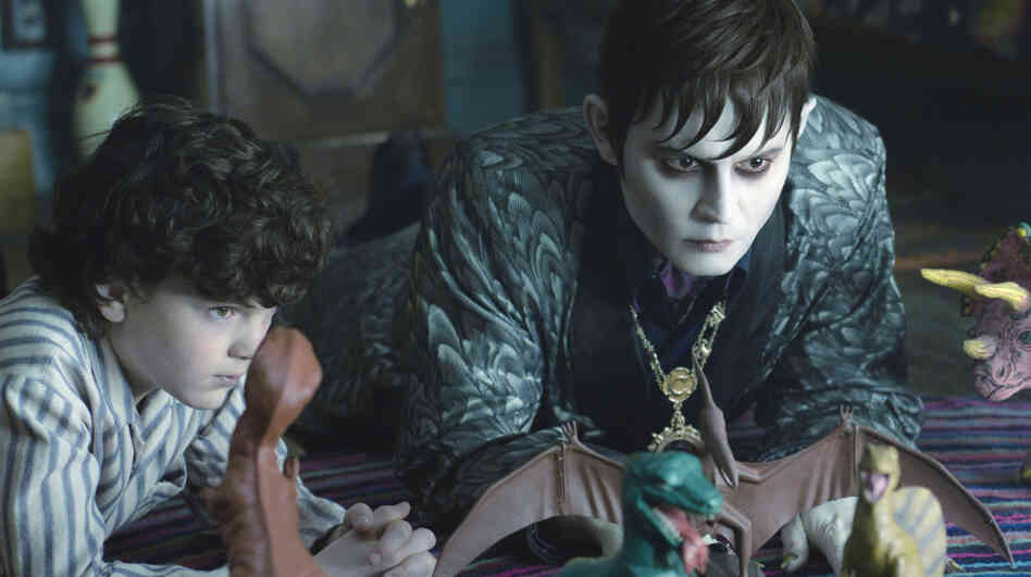 After Barnabas Collins (Johnny Depp) rises from the grave in the 1970s, 200 years after he was imprisoned, he returns to his ancestral home and befriends his descendants, including David Collins (Gully McGrath). After Barnabas Collins (Johnny Depp) rises from the grave in the 1970s, 200 years after he was imprisoned, he returns to his ancestral home and befriends his descendants, including David Collins (Gully McGrath).