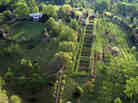 Thomas Jefferson's garden at Monticello served as an experimental laboratory for garden vegetables from around the world.