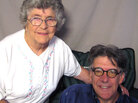 Dennis McLaughlin interviewed his mom, Theresa, at StoryCorps in Portland, Maine, to thank her for how she raised him. Dennis McLaughlin interviewed his mom, Theresa, at StoryCorps in Portland, Maine, to thank her for how she raised him.