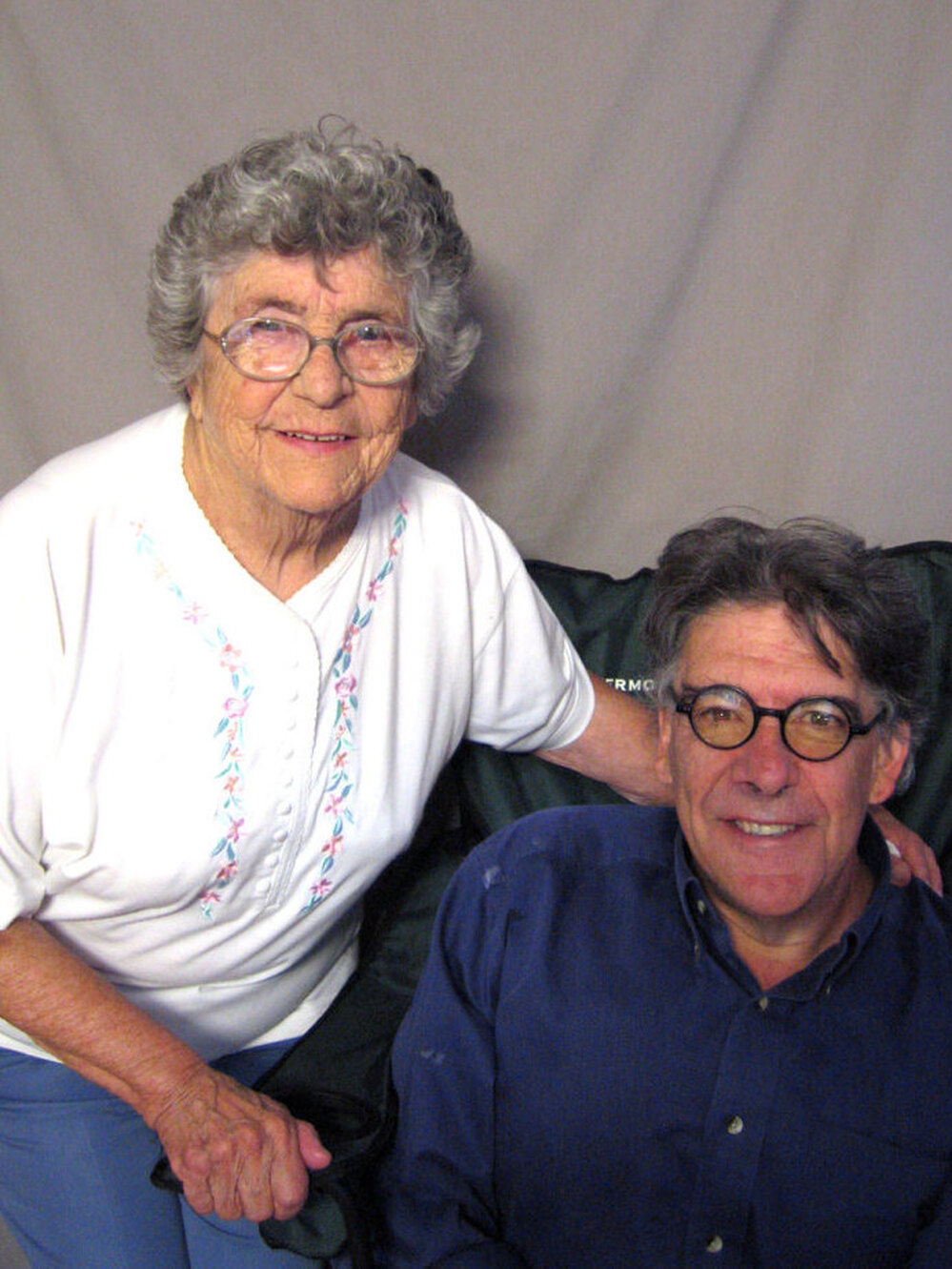 Dennis McLaughlin interviewed his mom, Theresa, at StoryCorps in Portland, Maine, to thank her for how she raised him.