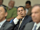 Fullerton police officer Manuel Ramos at the preliminary hearing in the death of Kelly Thomas, a mentally ill homeless man. Ramos and fellow officer Jay Cicinelli will stand trial for Thomas' death. Fullerton police officer Manuel Ramos at the preliminary hearing in the death of Kelly Thomas, a mentally ill homeless man. Ramos and fellow officer Jay Cicinelli will stand trial for Thomas' death.