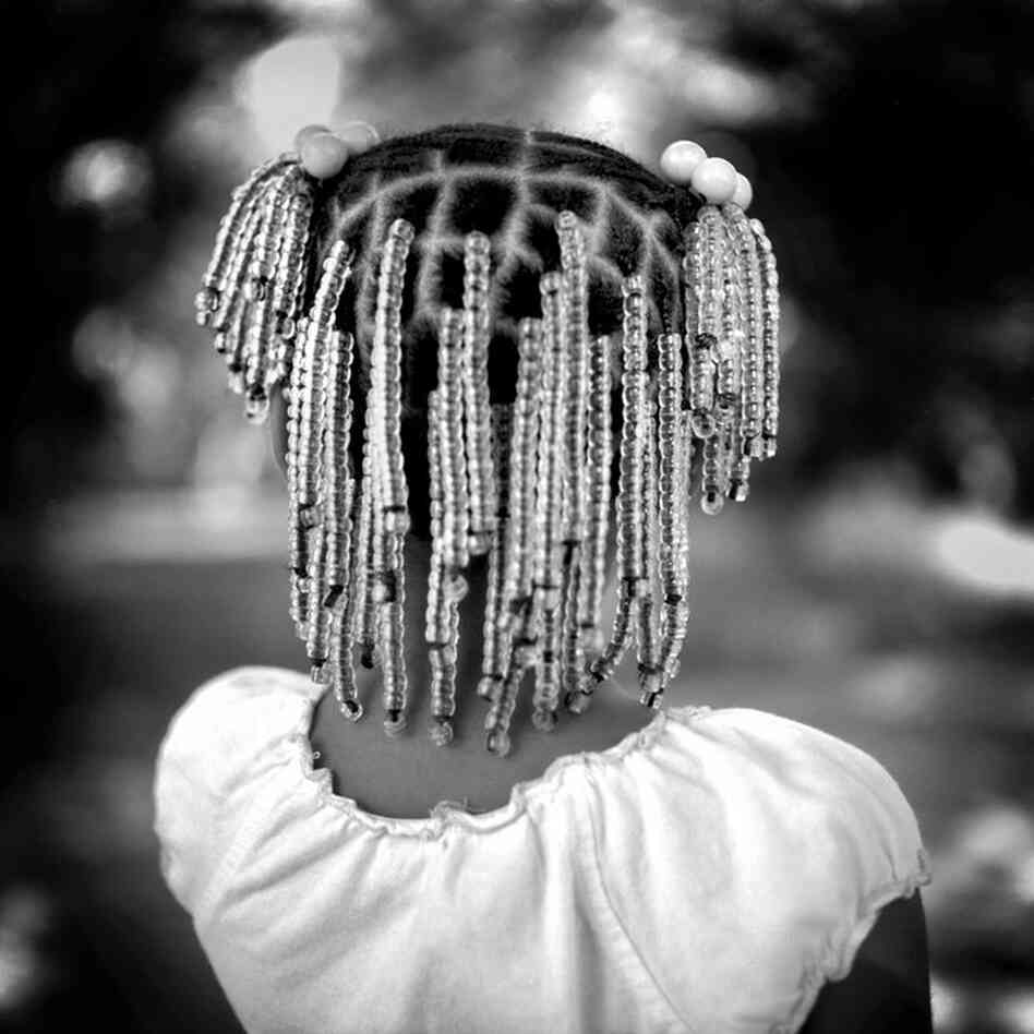 "Maw Maw" stands for a portrait with her new braids at her home in Duncan, September 2009.