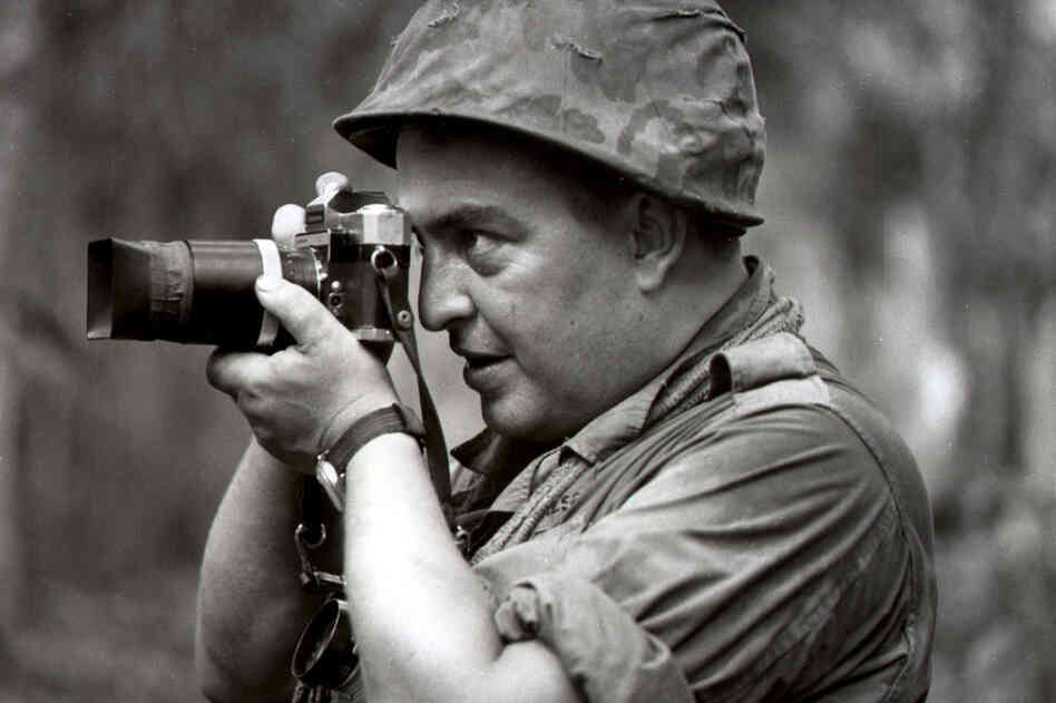 Faas, a prize-winning combat photographer who became one of the world's legendary photojournalists, died May 10, 2012, at the age of 79. Here, he is shown in Vietnam in 1967. 