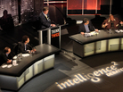 A panel of experts faces off on the motion "Ban College Football" in an Oxford-style debate for Intelligence Squared U.S. on May 8.