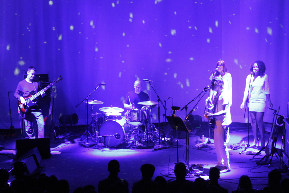 A purple haze descended on The 9:30 Club.